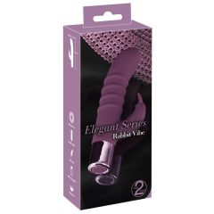   Rabbit Vibe - Rechargeable G-spot Vibrator with Tickle Arm (purple)
