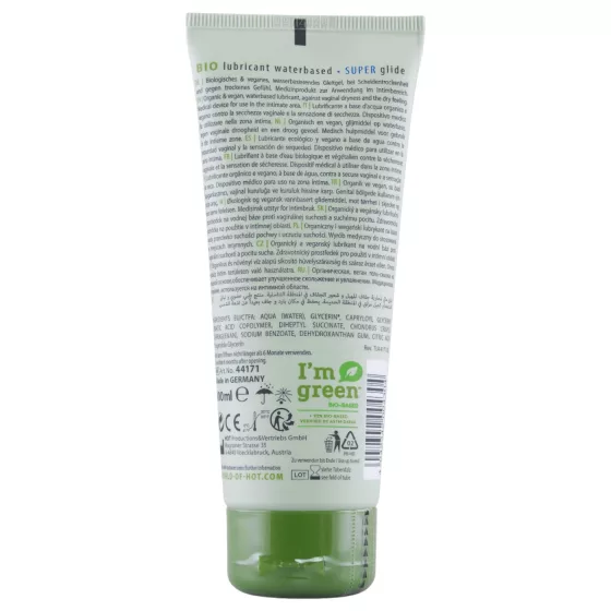 HOT Bio Super - Vegan Water-Based Lubricant (100ml)