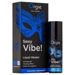 Orgie Sexy Vibe Liquid - Unisex Liquid Vibrator (15ml)