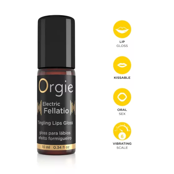 Orgie Electric Fellation - tingling lip gloss (10 ml)