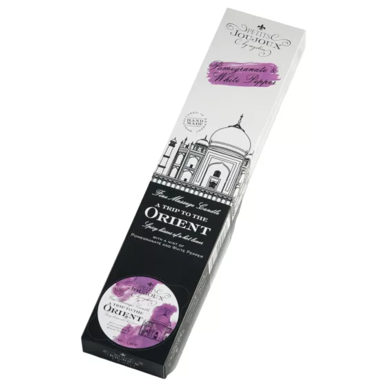 Petits Joujoux - Pomegranate & White Pepper Massage Candles (5x43ml)