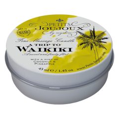   Petits Joujoux Waikiki - massage candle - coconut-pineapple (43ml)
