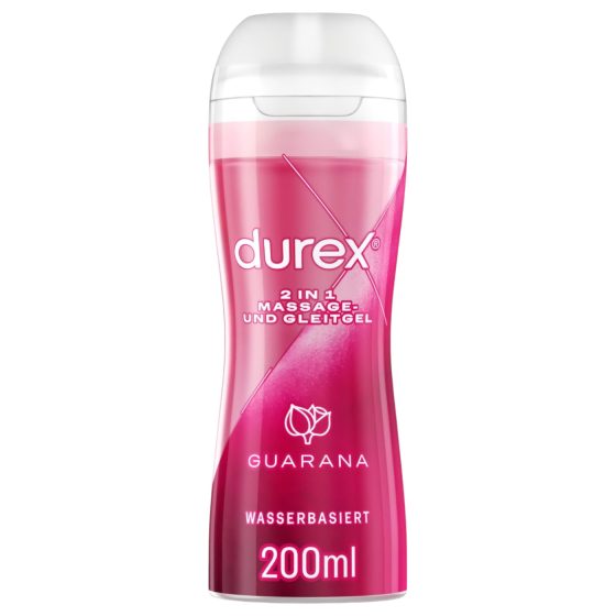 Durex 2in1 Massage Oil - Guarana (200ml)