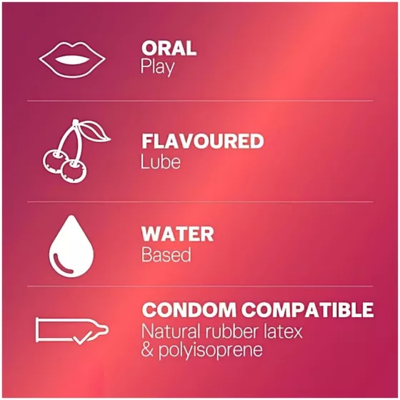 Durex Cherry - Cherry Flavored Lubricant (50ml)