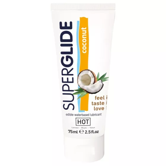 HOT Superglide Coconut - Edible Lubricant (75ml)