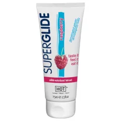 HOT Superglide Raspberry - Edible Lubricant (75ml)