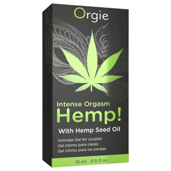 Orgie Hemp - Stimulating Intimate Gel for Women & Men (15ml)