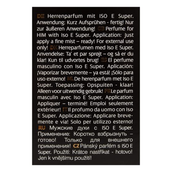 P6 Iso E Super - Pheromone Cologne with Ultra-Masculine Scent (30ml)