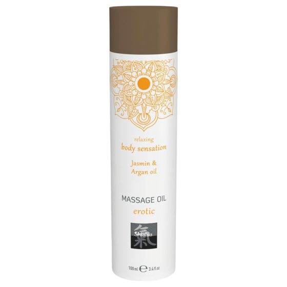 Shiatsu Sensual Massage Oil - Jasmine & Argan (100ml)