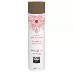 Shiatsu Warming Massage Oil - Coriander & Sandalwood 100ml
