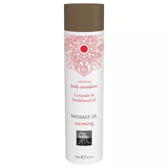 Shiatsu Warming Massage Oil - Coriander & Sandalwood 100ml