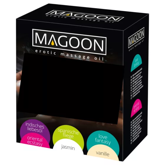 Magoon Massage Oil Set (6 bottles, 100ml each)