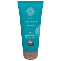 Shiatsu 2in1 Amber Scent - Massage Lubricant - Amber (200ml)