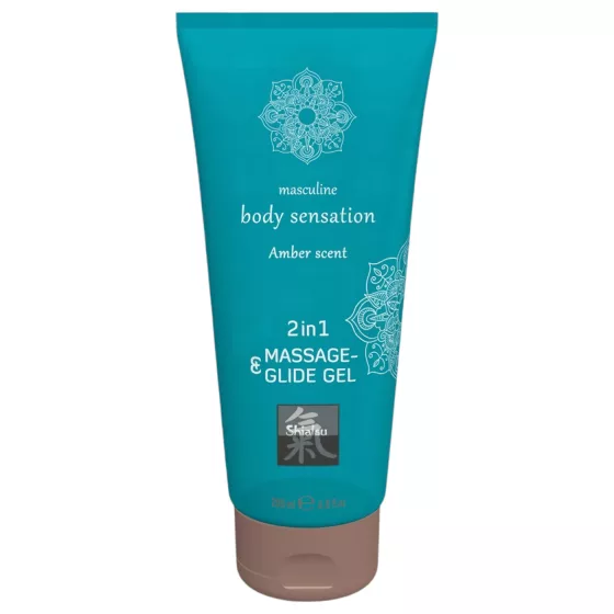 Shiatsu 2in1 Amber Scent - Massage Lubricant - Amber (200ml)