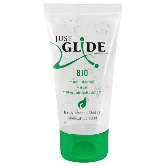 Just Glide Bio - Vegan Water-Based Lubricant (50ml)
