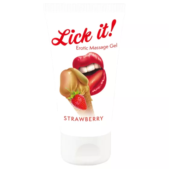 Lick it! - 2in1 Edible Lubricant - Strawberry (50ml)