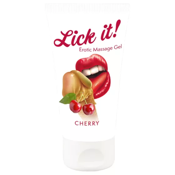 Lick it! - 2-in-1 Edible Lubricant - Cherry (50ml)