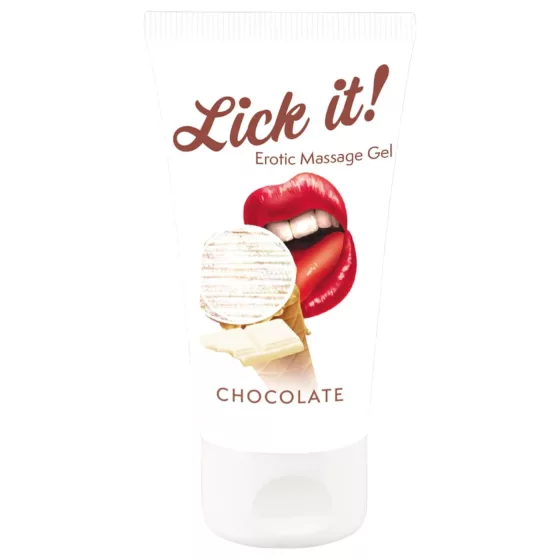 Lick It! - 2-in-1 Edible Lubricant - White Chocolate (50ml)