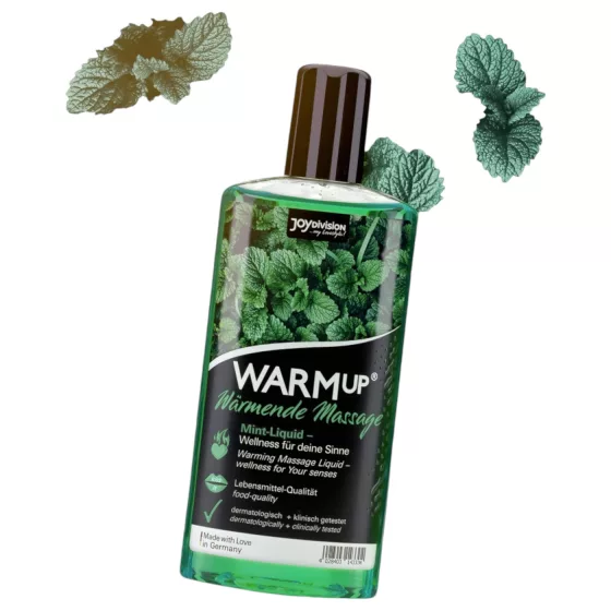 JoyDivision WARMup - Mint Warming Massage Oil (150ml)