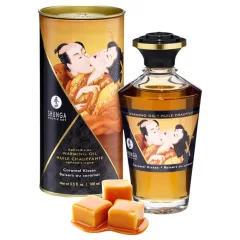 Shunga Warming Massage Oil - Caramel (100ml)