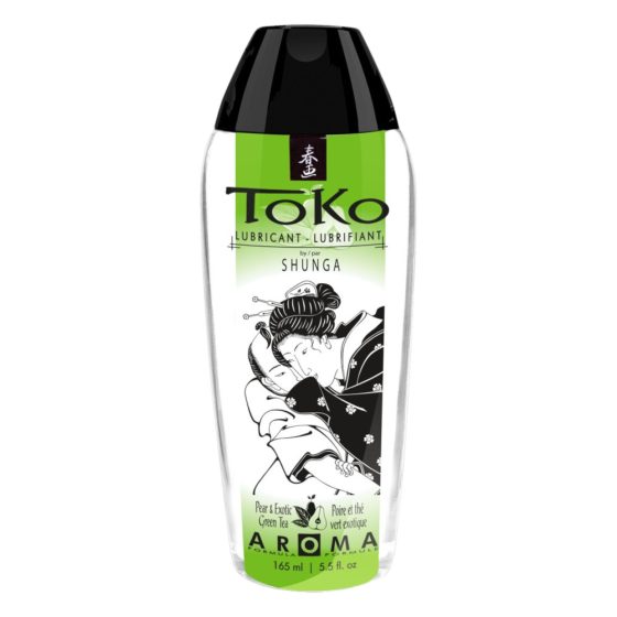 Shunga Toko - flavoured water-based lube - pear and green tea (165ml)