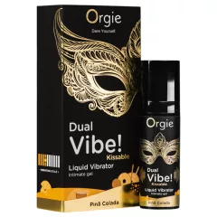 Orgie Dual Vibe! - Liquid Vibrator - Pinã Colada (15ml)