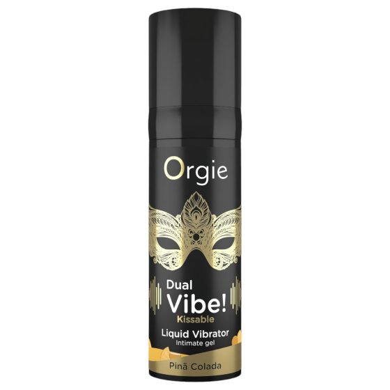 Orgie Dual Vibe! - Liquid Vibrator - Pinã Colada (15ml)