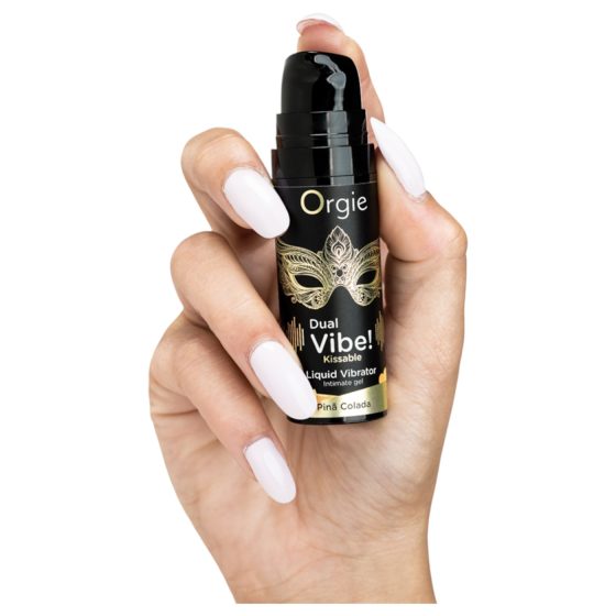Orgie Dual Vibe! - Liquid Vibrator - Pinã Colada (15ml)
