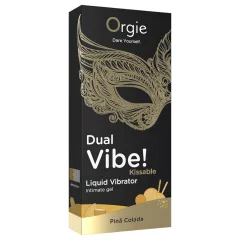 Orgie Dual Vibe! - Liquid Vibrator - Pinã Colada (15ml)