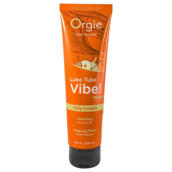 Orgie Lube Tube – Tingling Intimate Gel – Pina Colada (100ml)