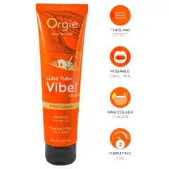   Orgie Lube Tube – Tingling Intimate Gel – Pina Colada (100ml)