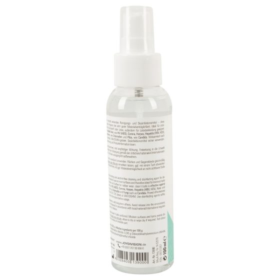 JoyDivision Clean Safe - Disinfectant & Cleaning Spray (100ml)