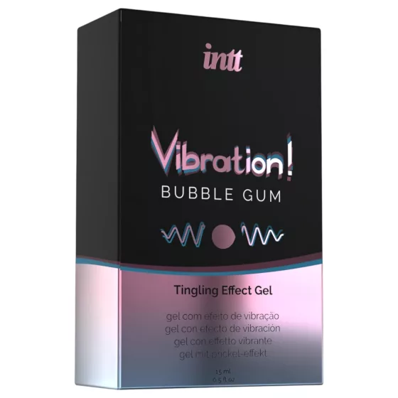 Intt Vibration! - Liquid Vibrator - Bubblegum (15ml)