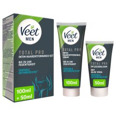 Veet - intimate hair removal cream & nourishing balm for men