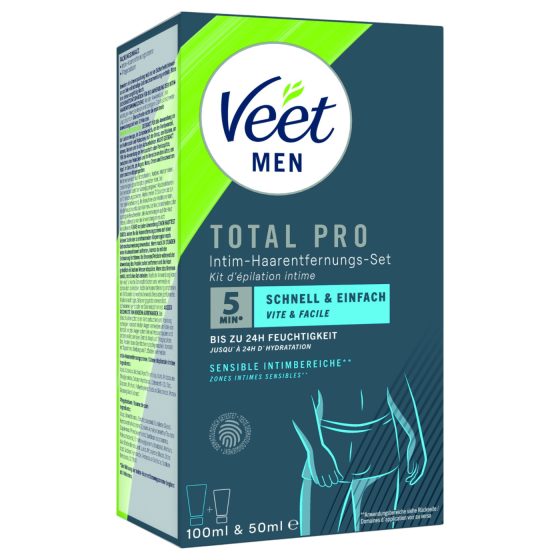 Veet - intimate hair removal cream & nourishing balm for men