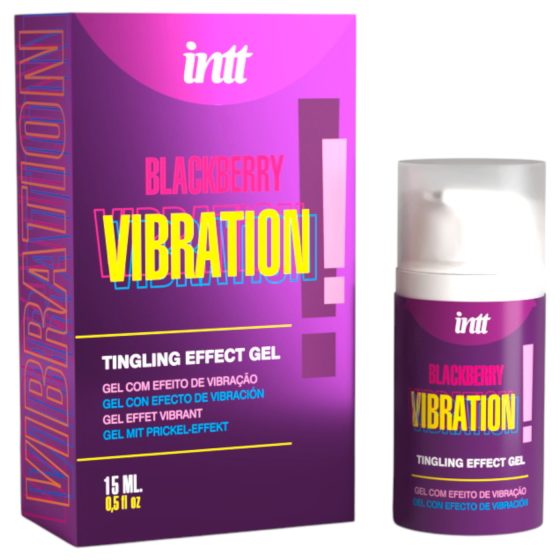 Intt Vibration! - liquid vibrator - blackberry (15ml)