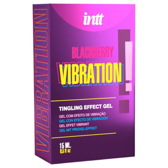 Intt Vibration! - liquid vibrator - blackberry (15ml)