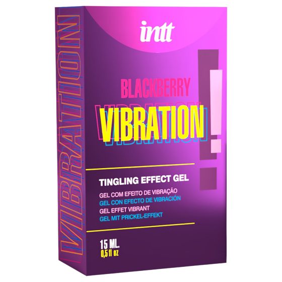 Intt Vibration! - Liquid Vibrator - Blackberry (15ml)