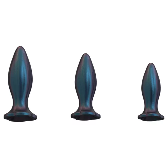 AlvUp - remote‑controlled anal plug set (blue)