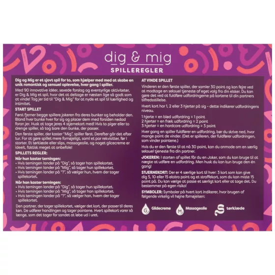 you & me - erotic couples’ game (Danish)