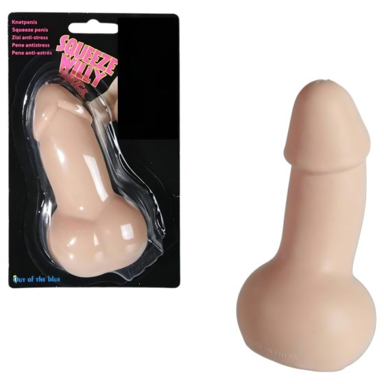 Squeeze Willy Stress Ball - Natural Pecker Stress Relief