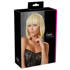 Cottelli - Medium-Length Blonde Bob Wig with Bangs 