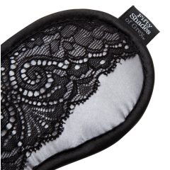 Fifty shades of grey - satin eyecover (black and silver)
