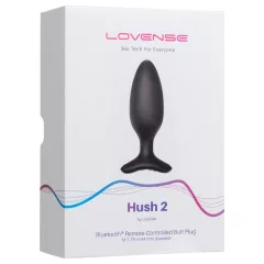   Lovense Hush 2 M - App-controlled anal vibrator (45 mm, black)