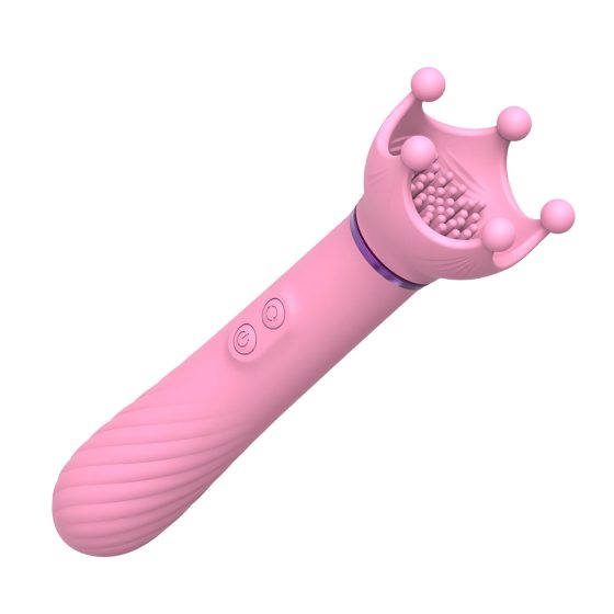 Sunfo - 2-in-1 Pink Nipple Massager