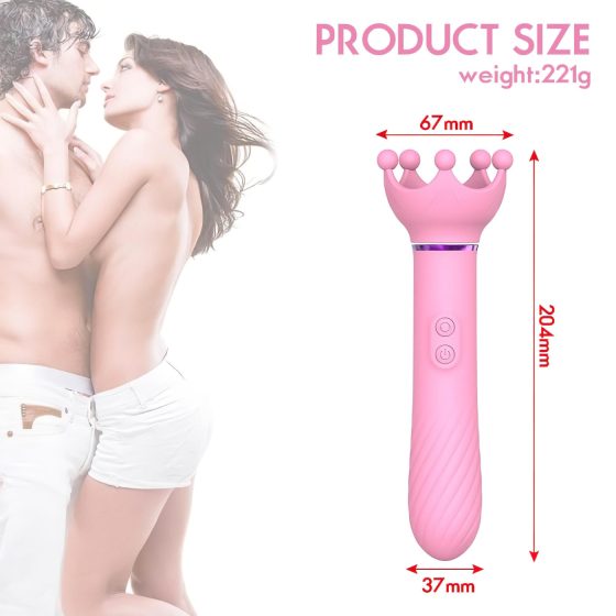 Sunfo - 2-in-1 Pink Nipple Massager