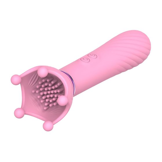 Sunfo - 2-in-1 Pink Nipple Massager