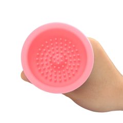 Sunfo - rechargeable, vibrating nipple stimulator (pink)