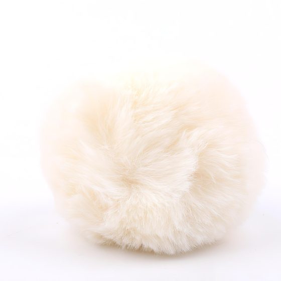 Sunfo - Bunny Tail Anal Plug (Black & White)