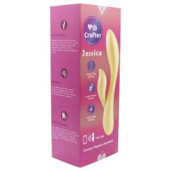   LP Jessica - Smart Vibrator with Clitoral Arm (Pastel Yellow)